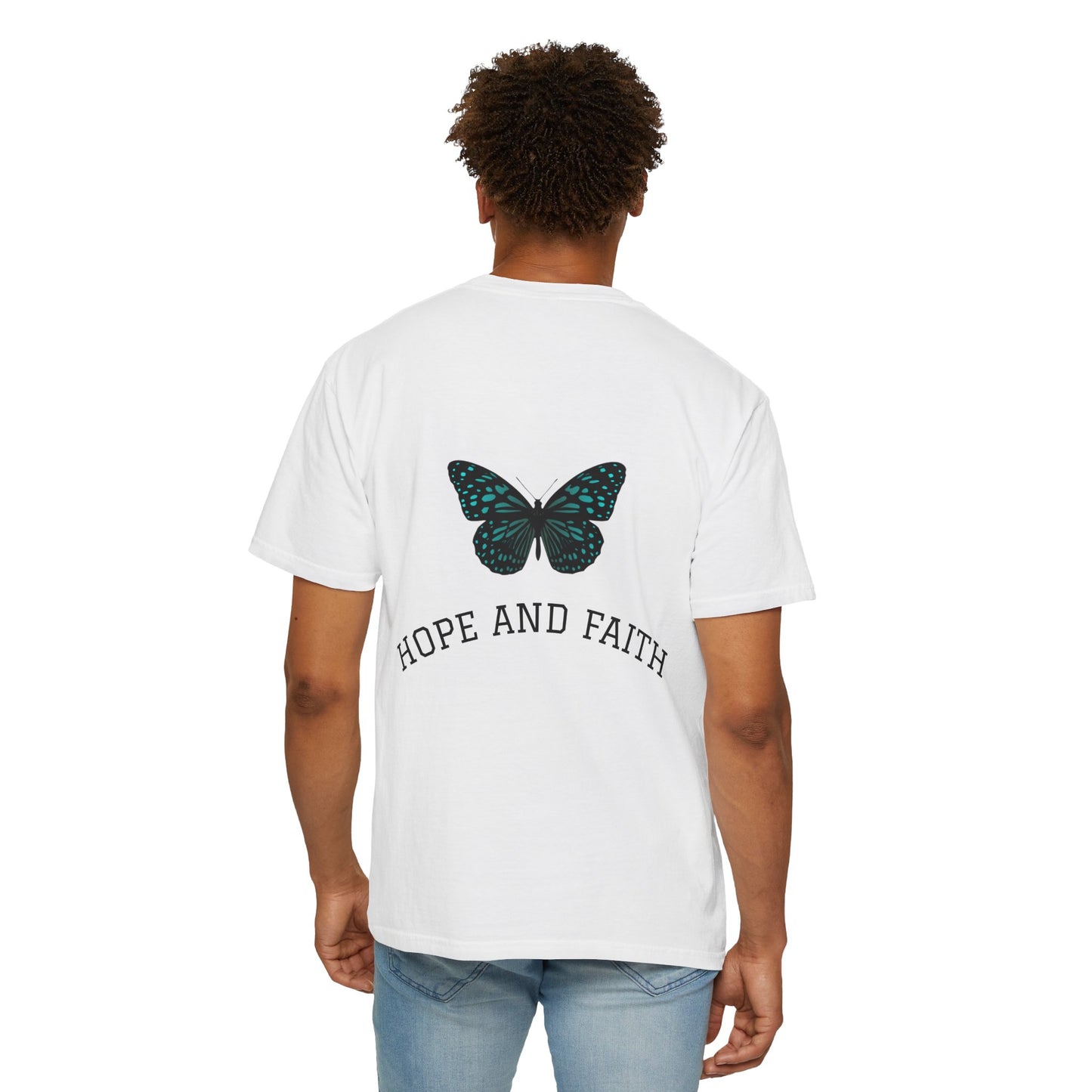 Hope and Faith Butterfly Unisex T-Shirt